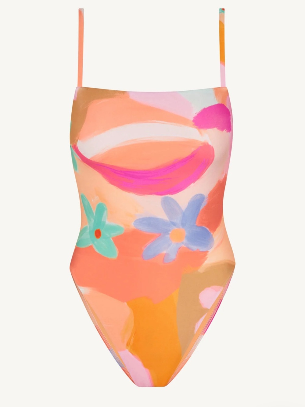 Jenna One Piece - in bloom colorblock ecolux bt